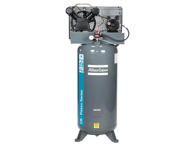 Atlas Copco CR Industrial Series Two Stage Piston Air Compressor