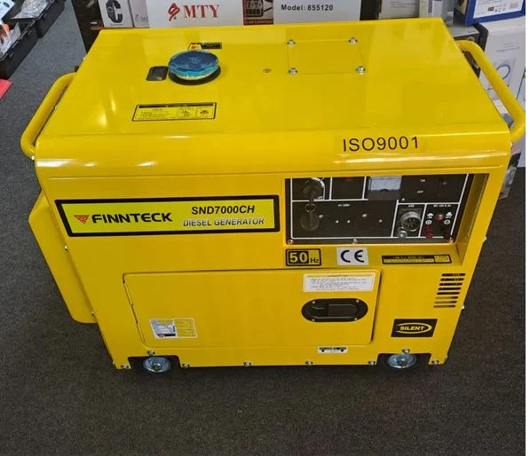 7kva Finnteck Silent Diesel Generator 5KW Max Power Generator